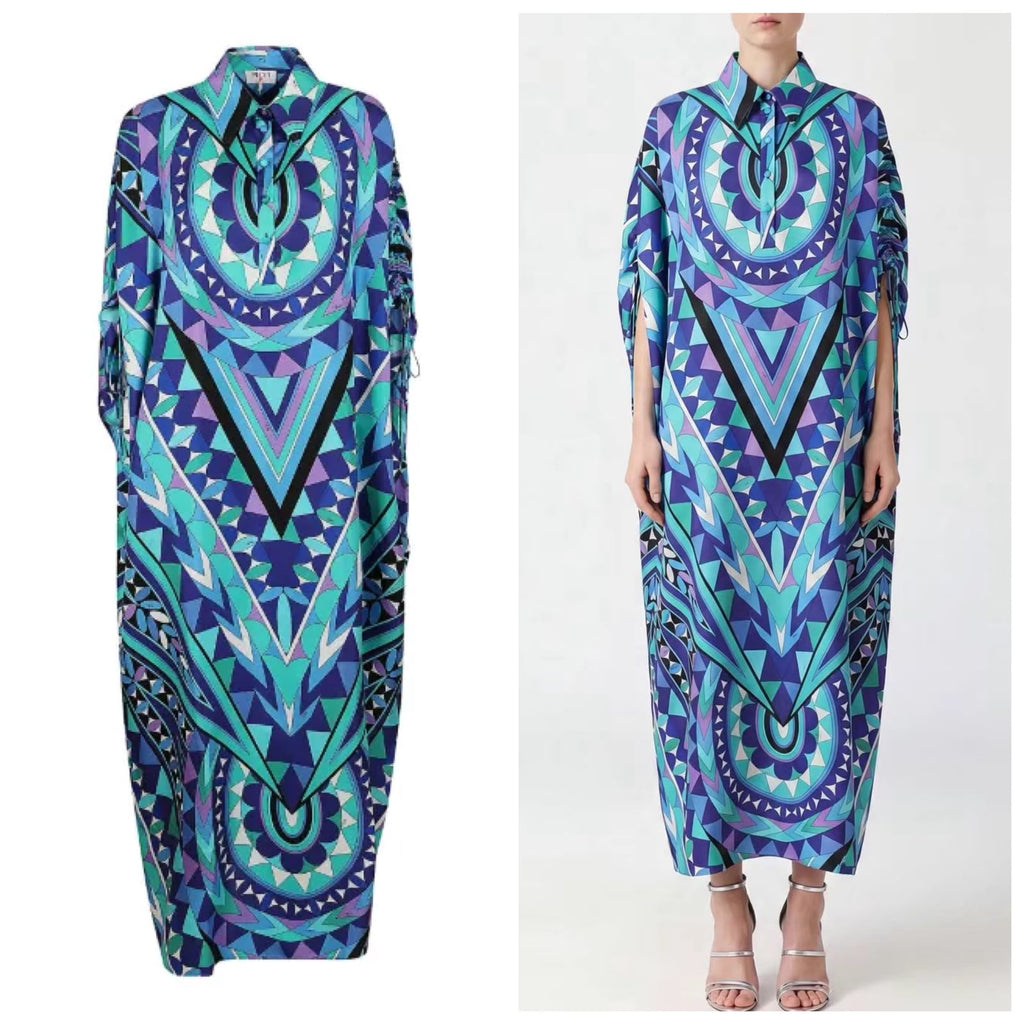 Pucci Manuba Print Kaftan