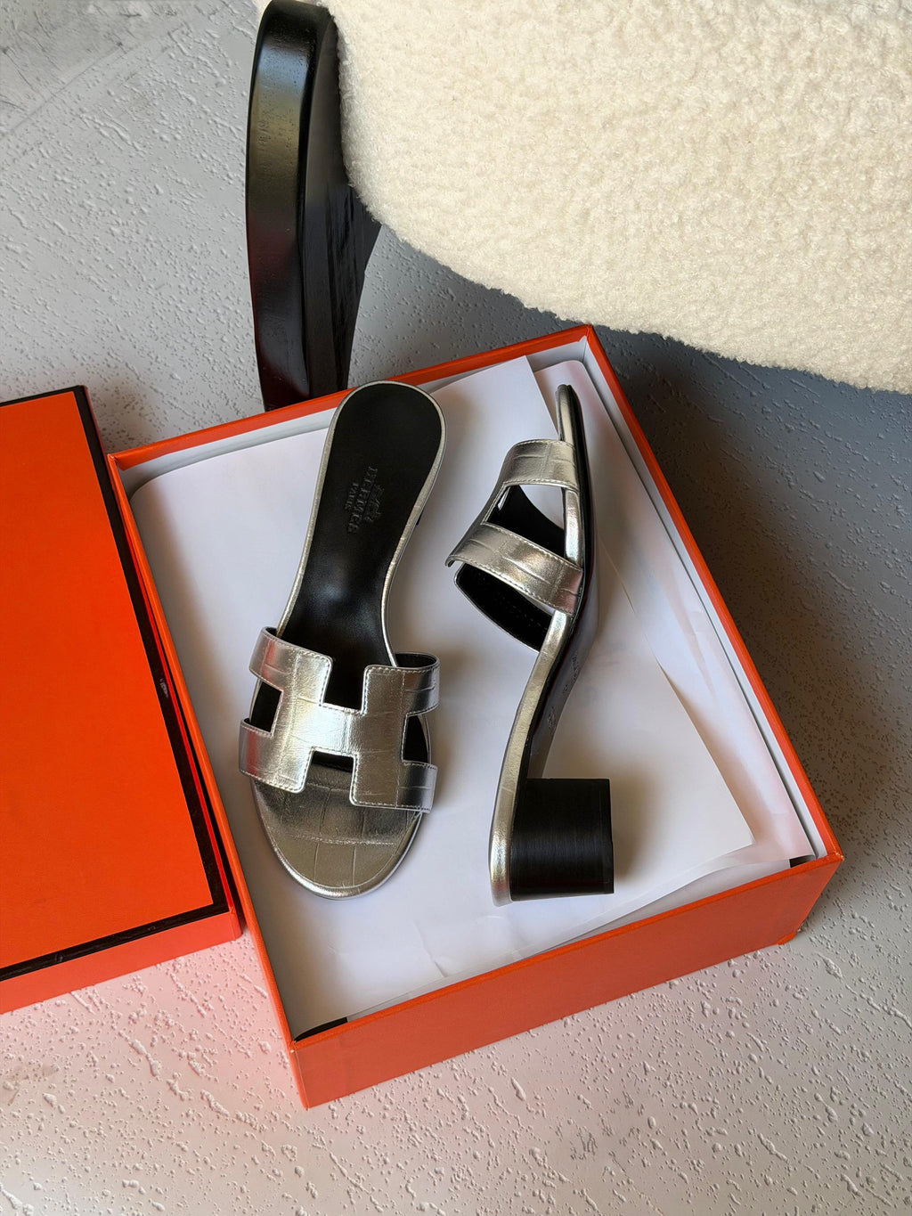 Hermes Oran Sandals