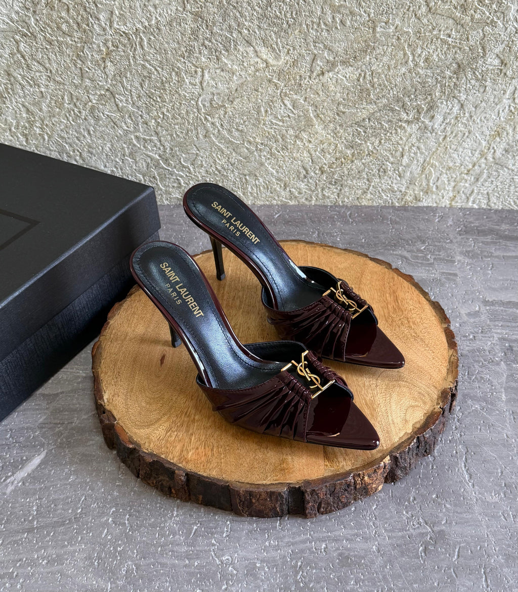 Saint Laurent Babylone Mules