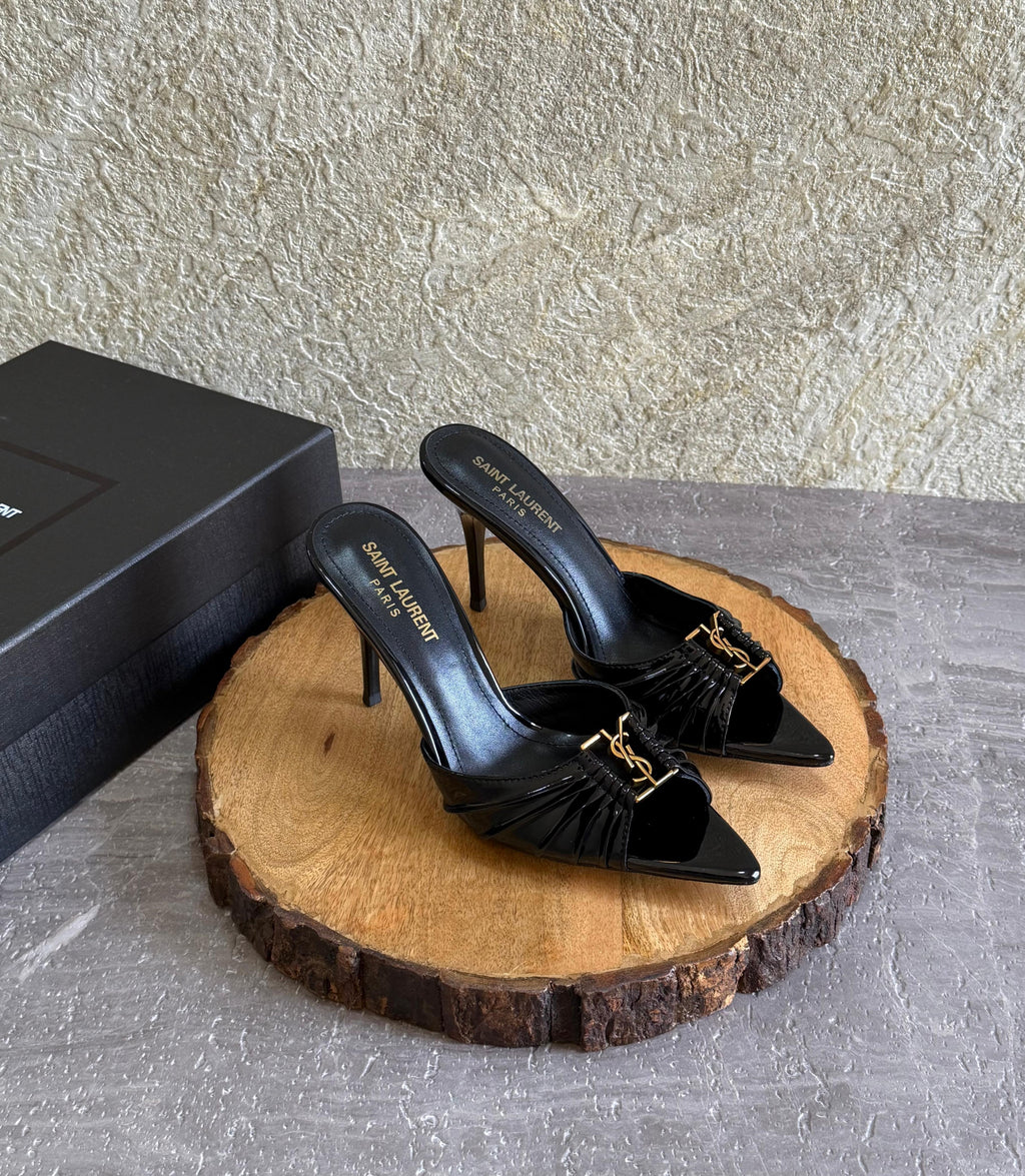 Saint Laurent Babylone Mules