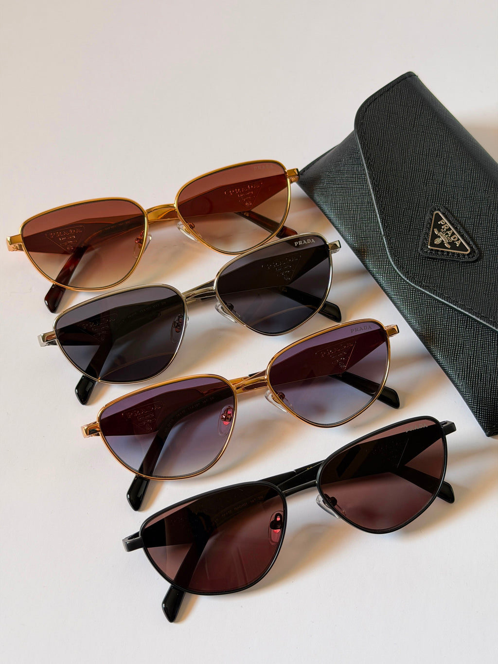 Prada PR 57WS Metal Sunglasses