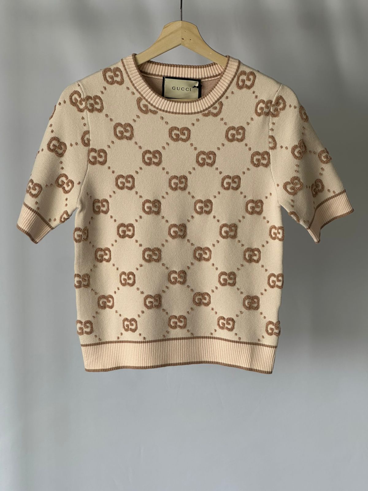 Gucci GG Jacquard Bouclé Wool Sweater