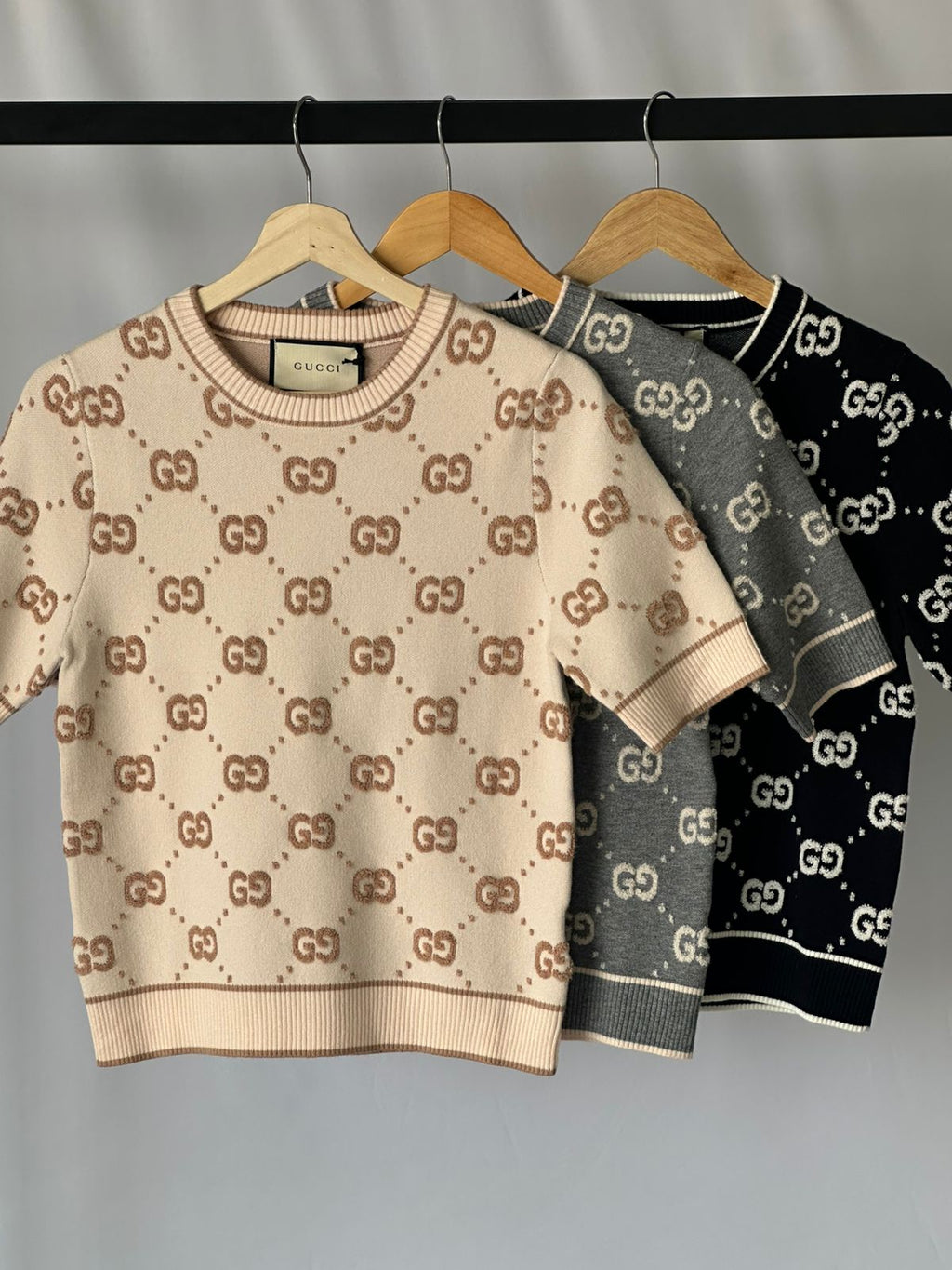 Gucci GG Jacquard Bouclé Wool Sweater