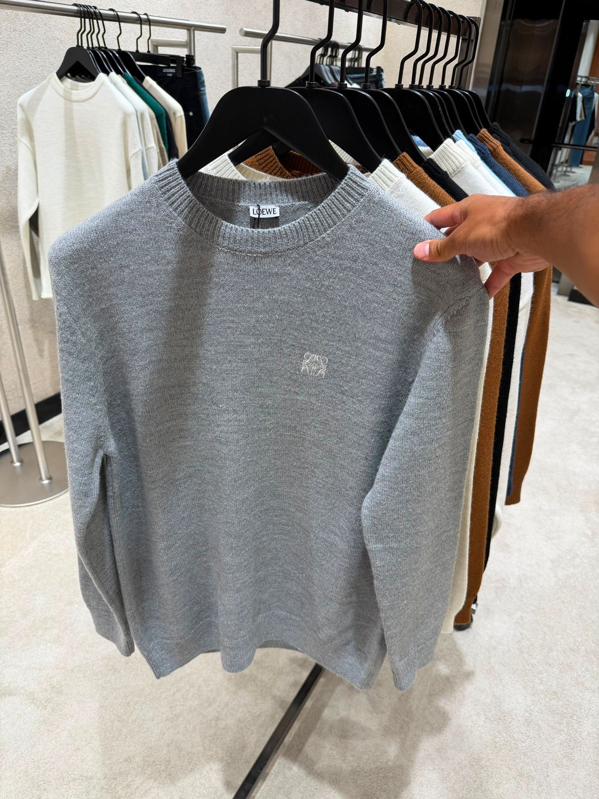 Loewe Anagram Wool Sweater