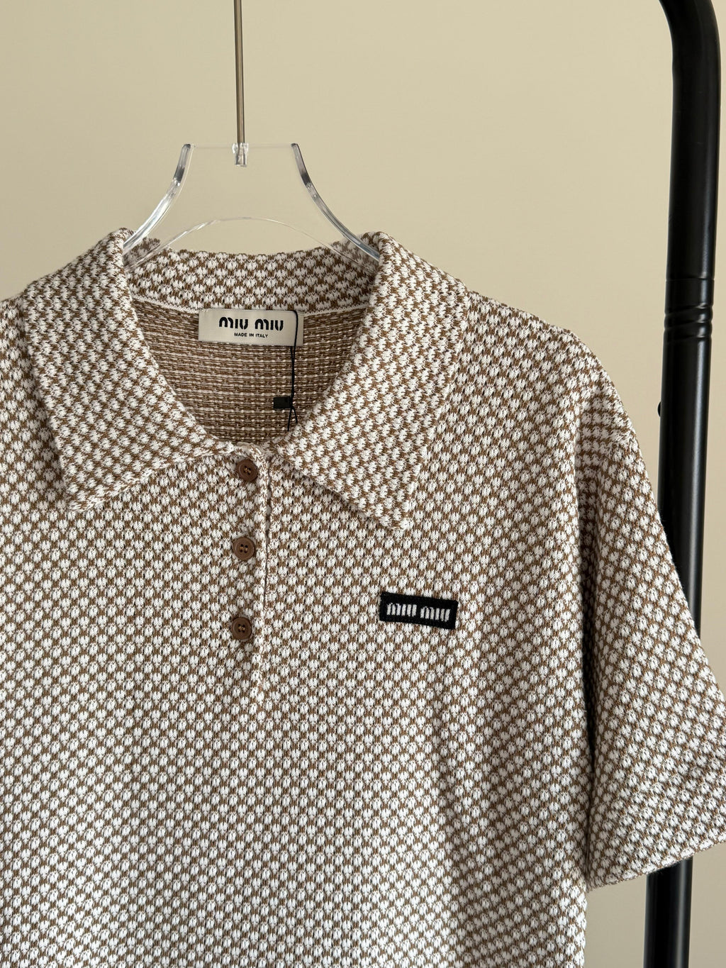 Miu Miu Cotton Polo Shirt