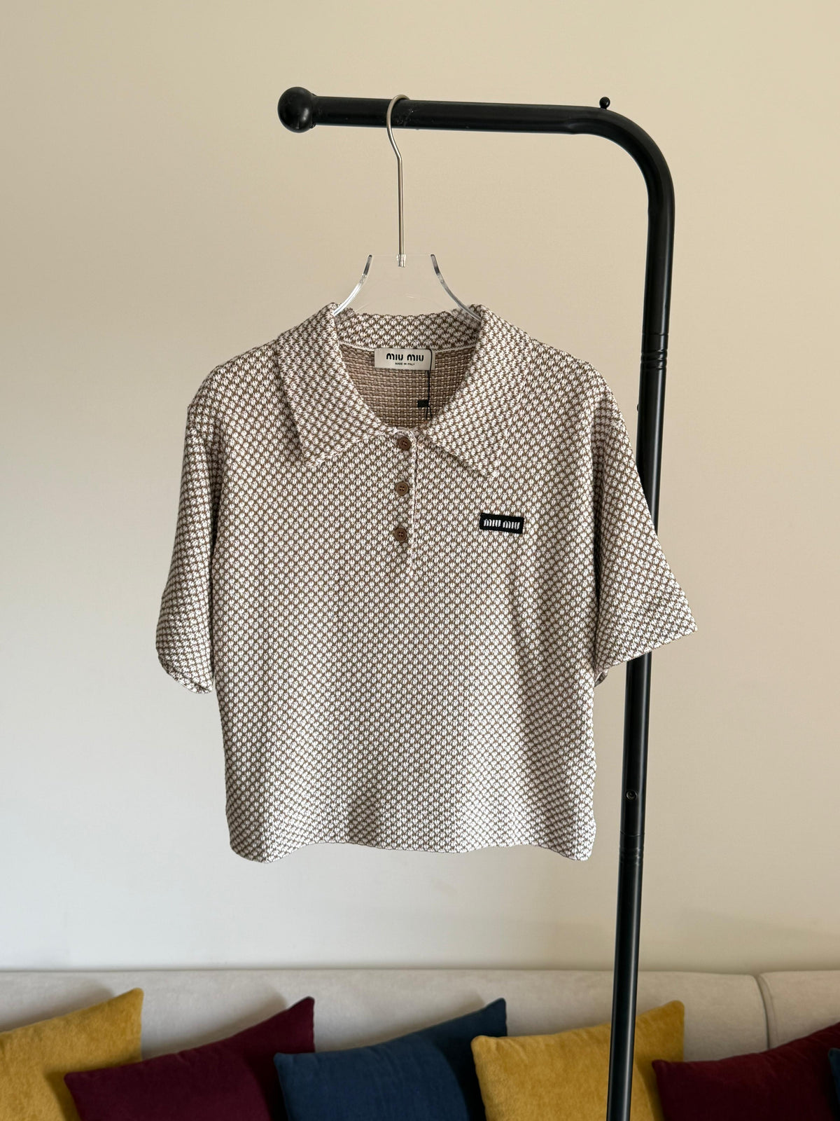 Miu Miu Cotton Polo Shirt