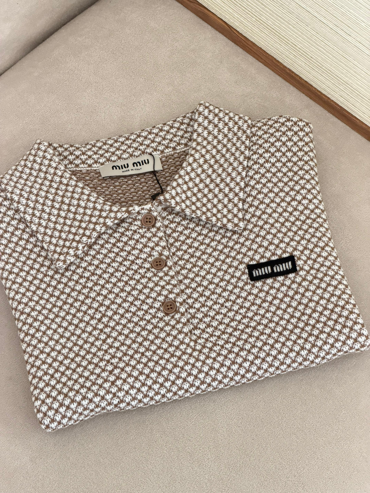 Miu Miu Cotton Polo Shirt