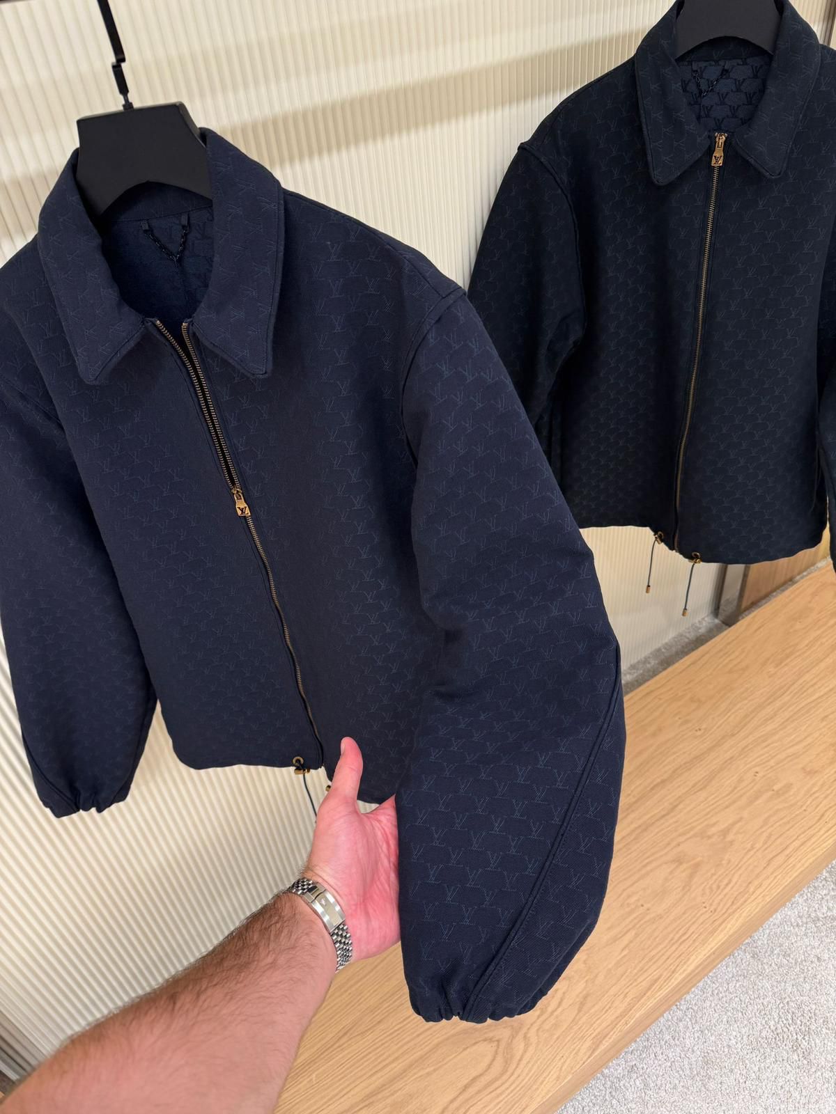 Louis Vuitton Cotton Blend Blouson jacket