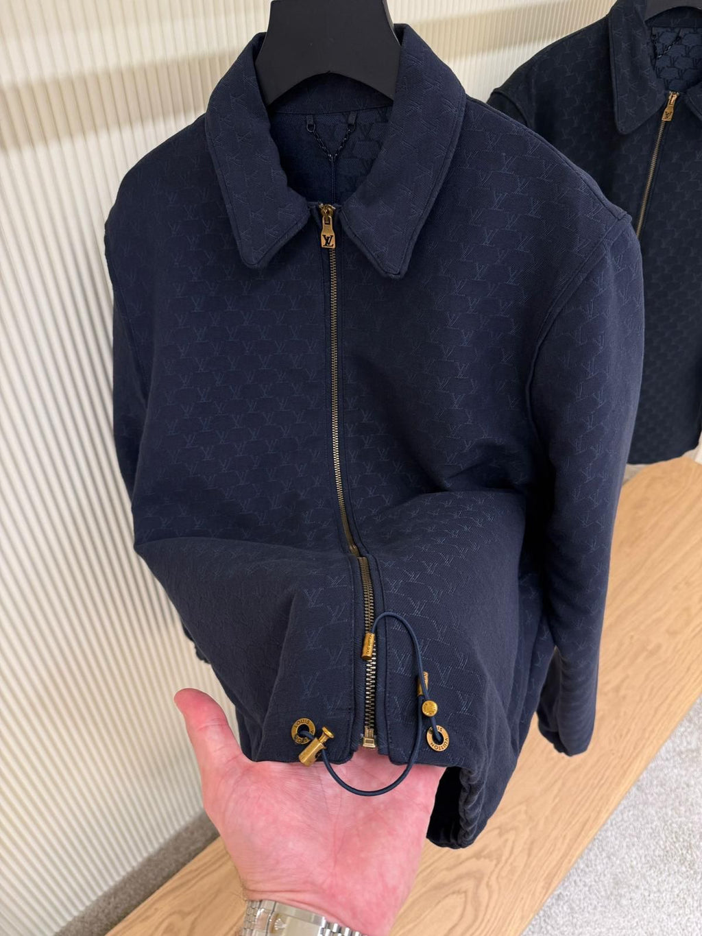Louis Vuitton Cotton Blend Blouson jacket