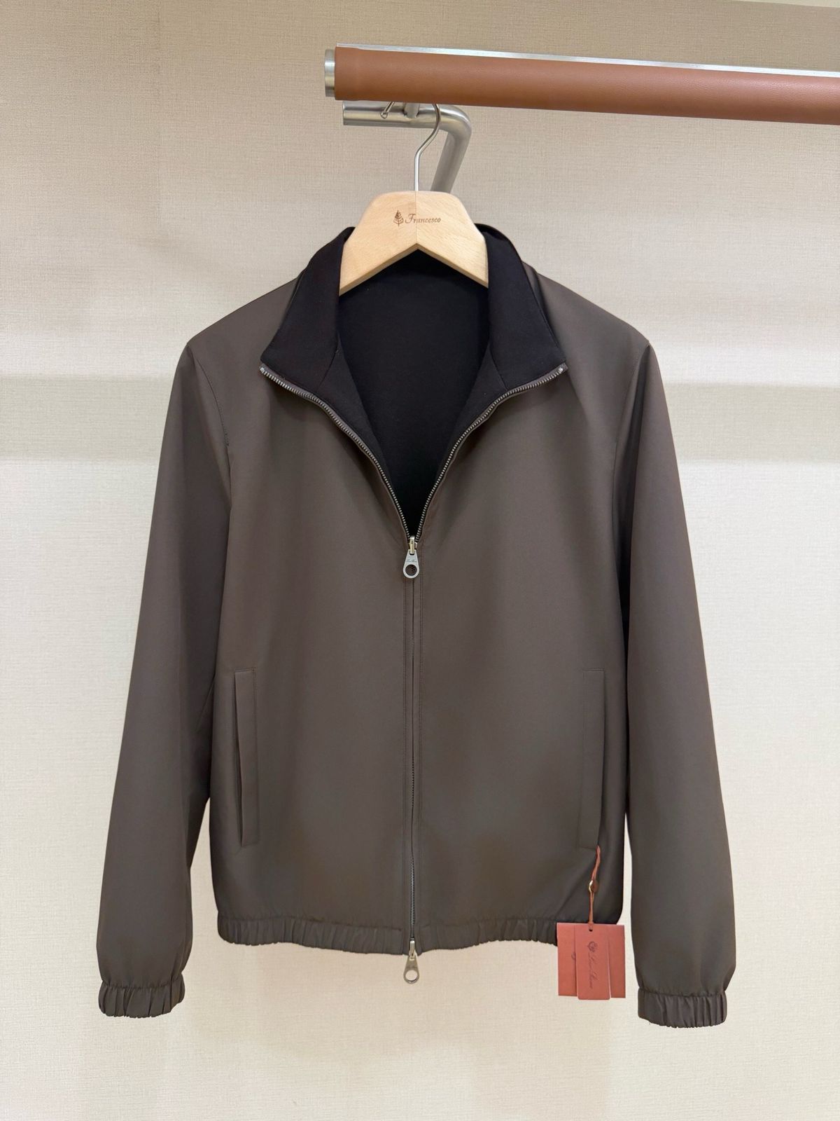 Loro Piana Windmate® Reversible Bomber Jacket