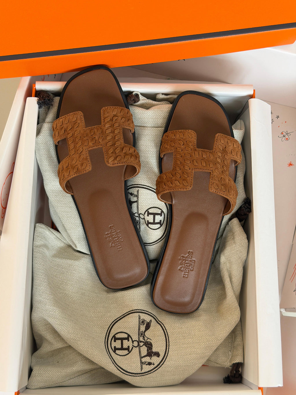 Hermes Oran Sandals