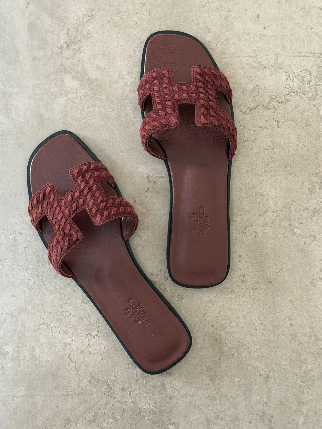 Hermes Oran Sandals