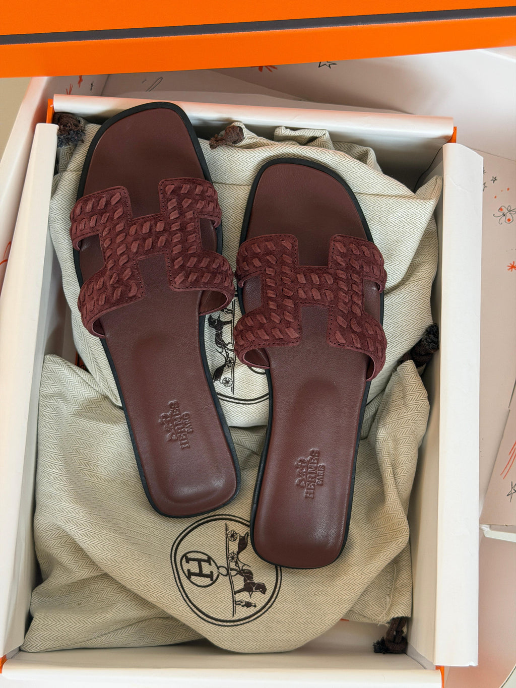 Hermes Oran Sandals