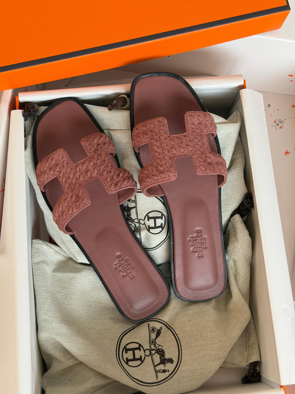 Hermes Oran Sandals