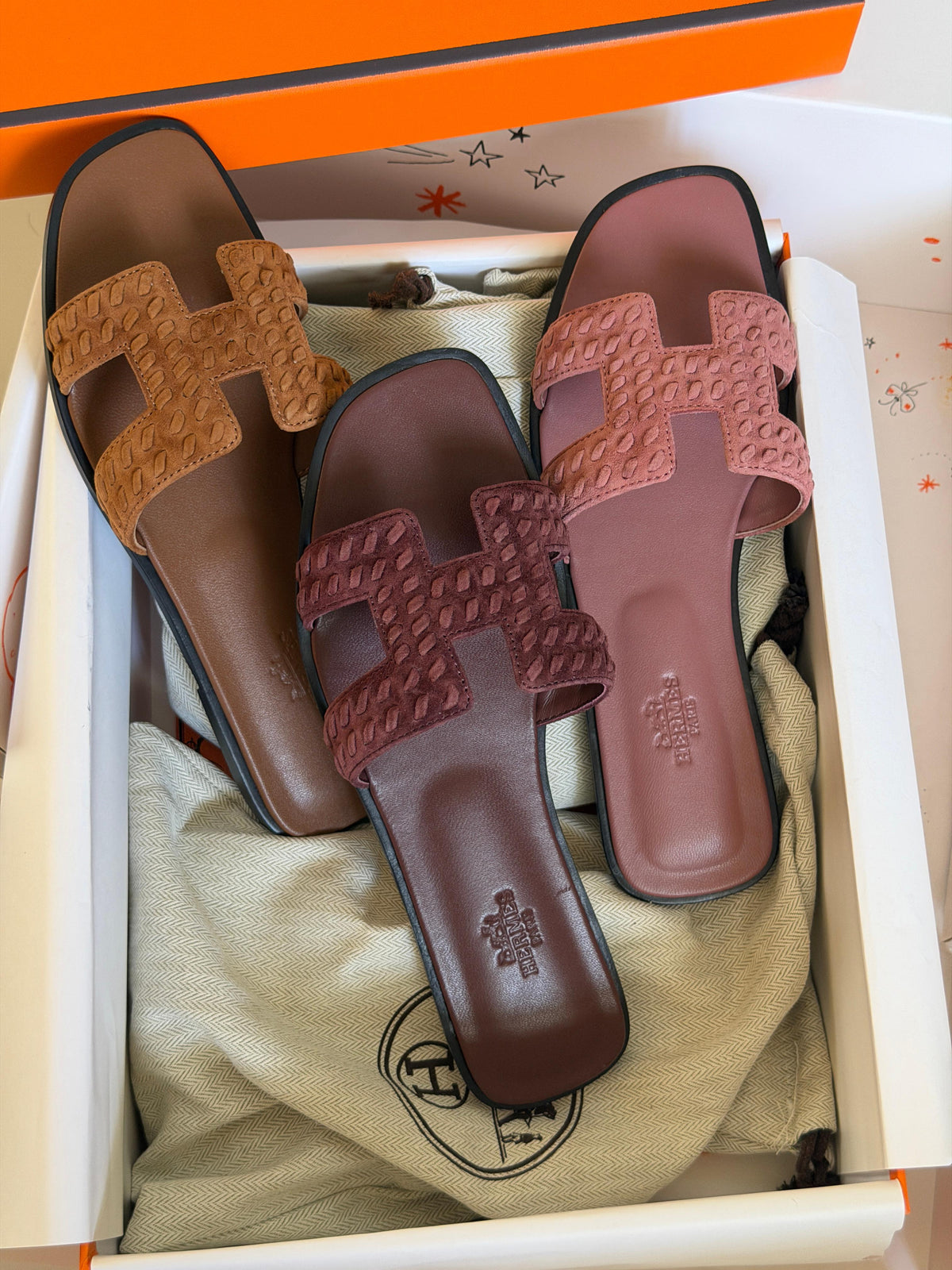 Hermes Oran Sandals