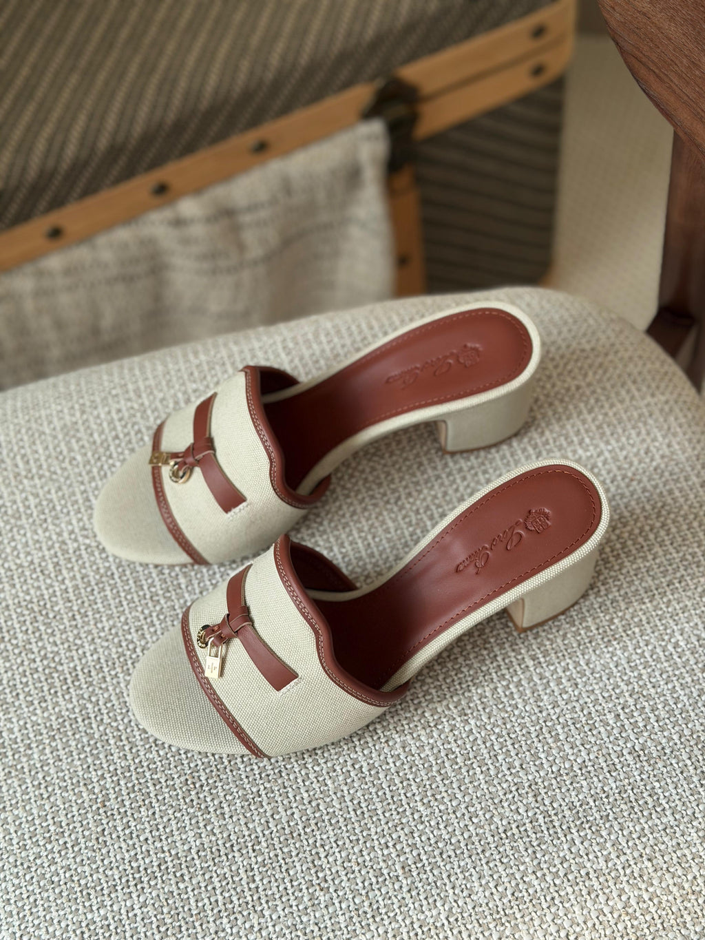 Loro Piana Summer Charms Heel