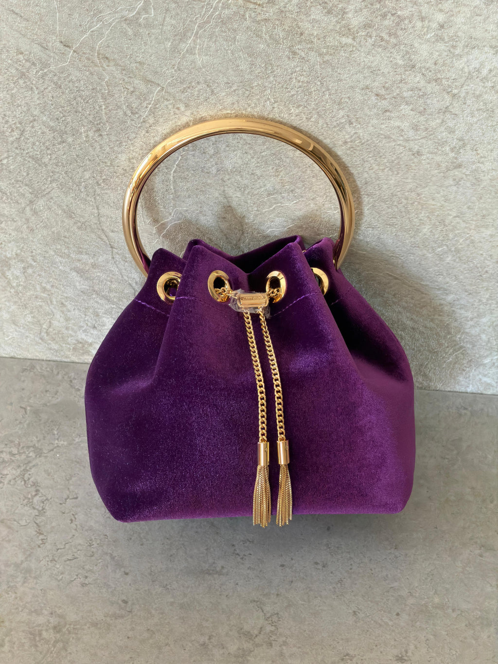 Jimmy Choo Bon Bon Velvet Bag