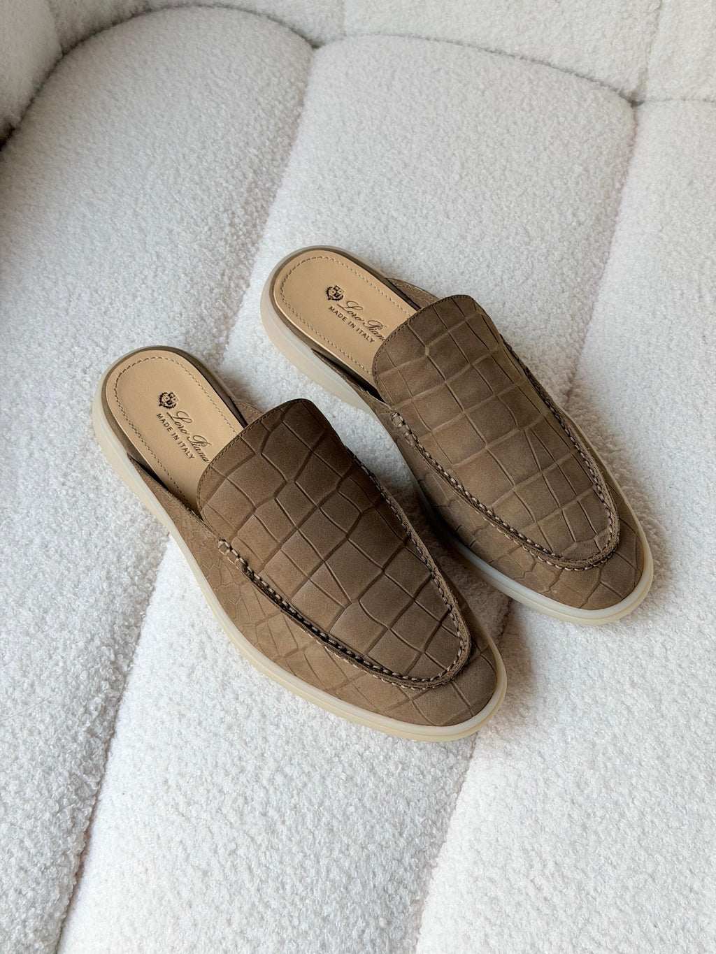 Loro Piana Babouche Walk Mules