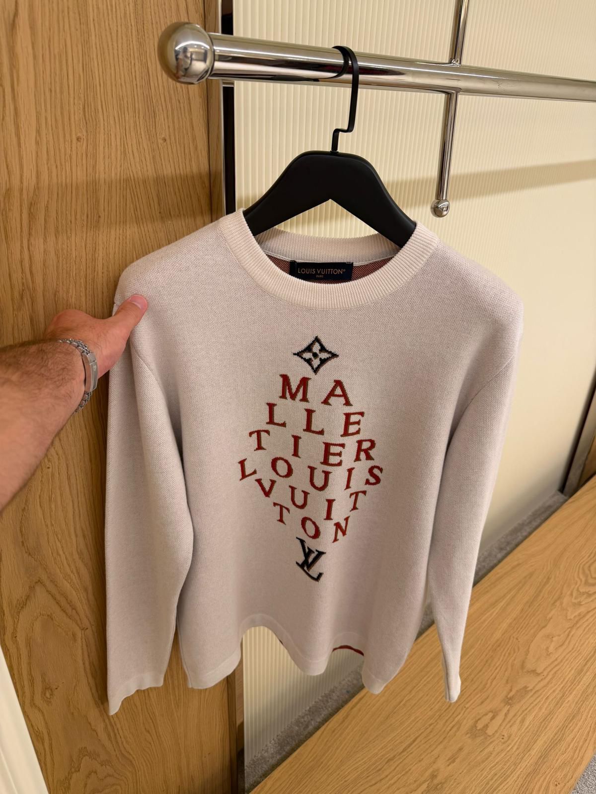 Louis Vuitton Signature Knit Crewneck Sweatshirt