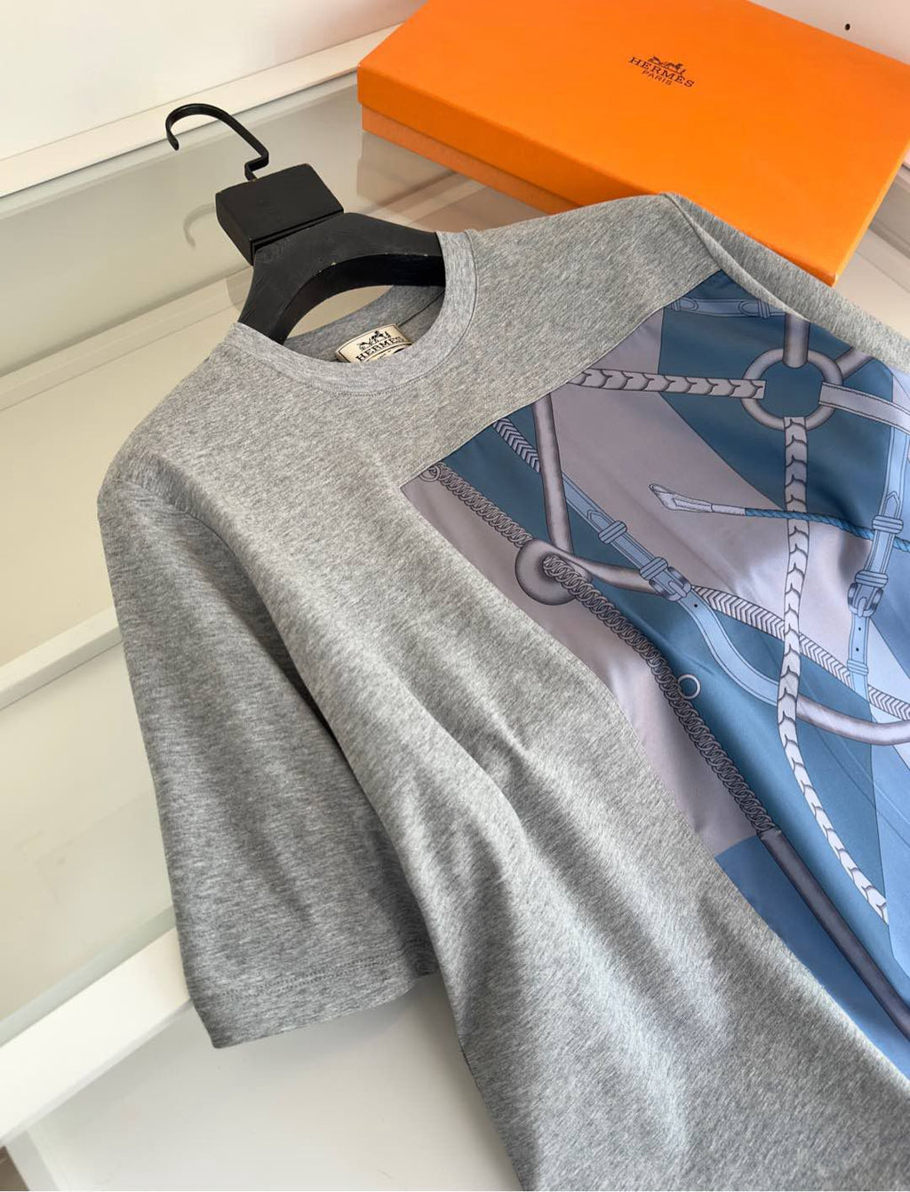 Hermes Parcours Sans Faute Décadré Short-Sleeve T-Shirt