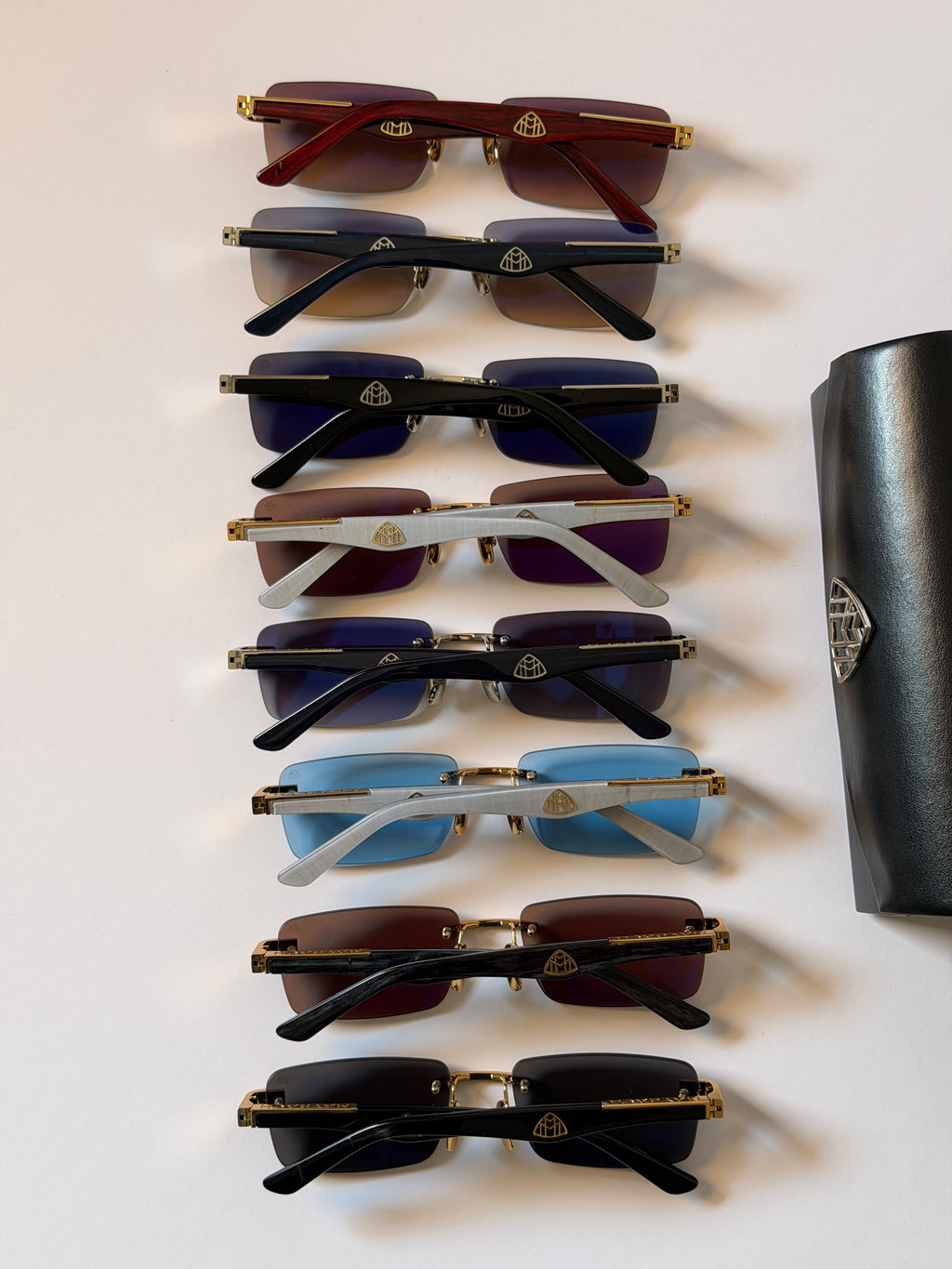 Maybach The Educator I Rimless Sunglasses