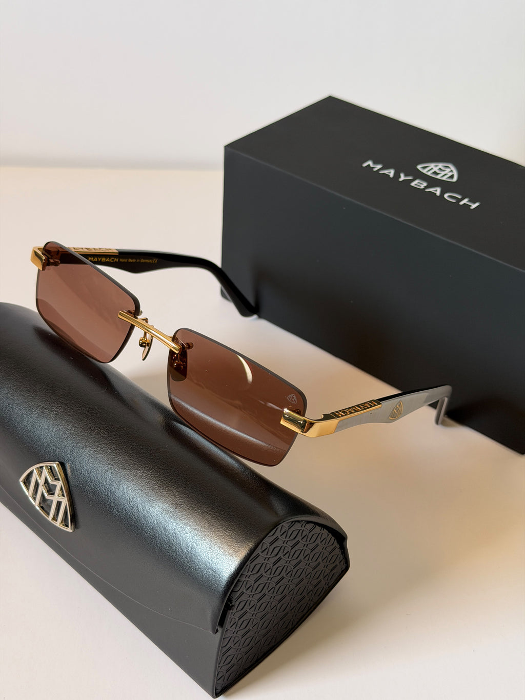 Maybach The Educator I Rimless Sunglasses