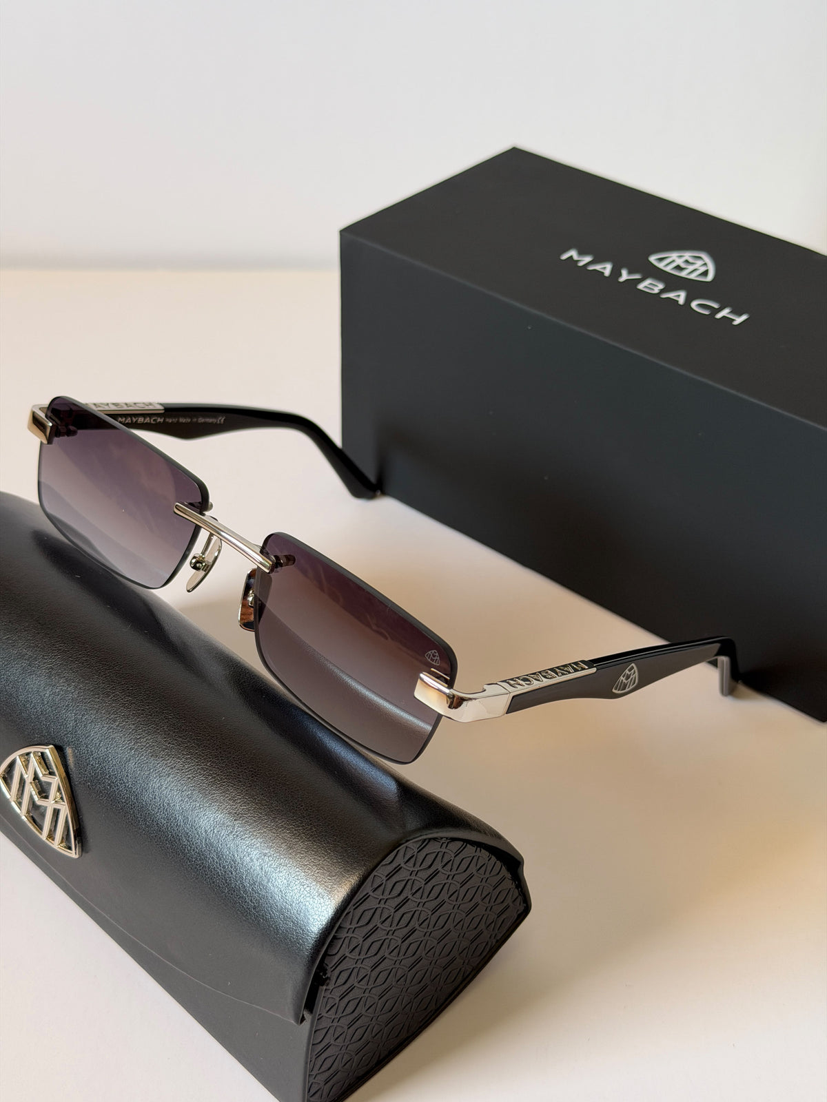 Maybach The Educator I Rimless Sunglasses