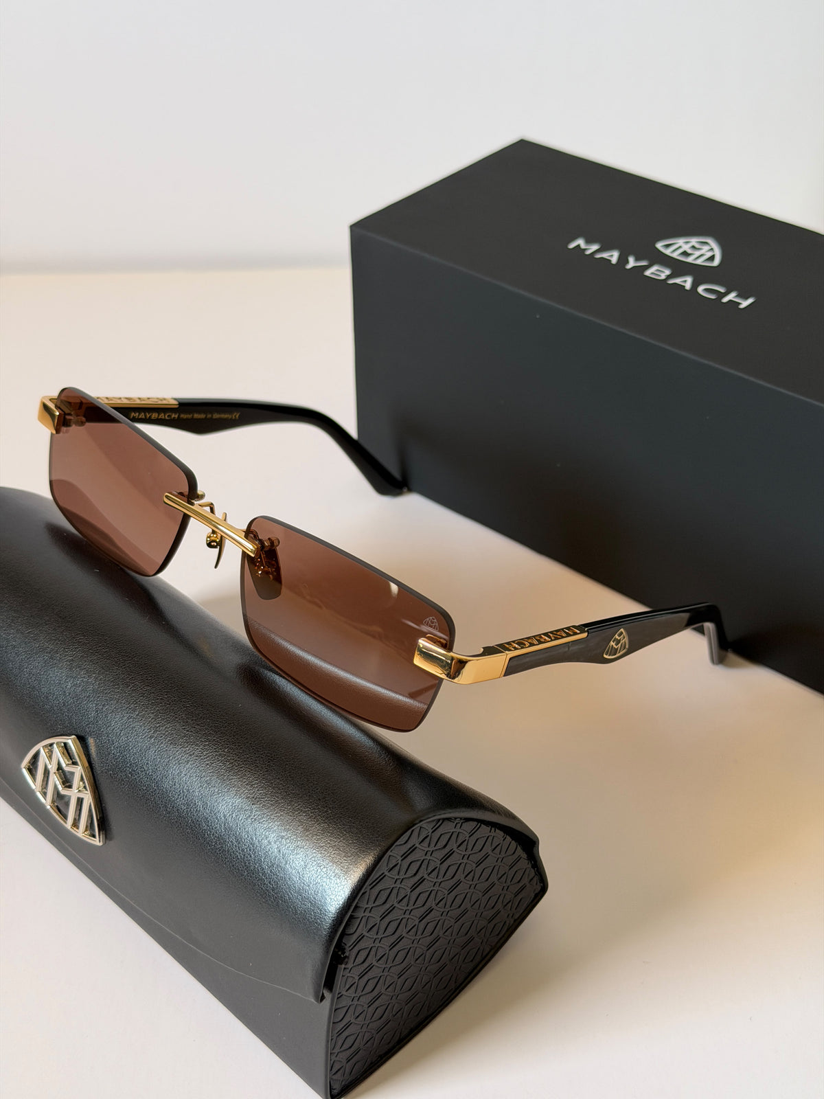 Maybach The Educator I Rimless Sunglasses