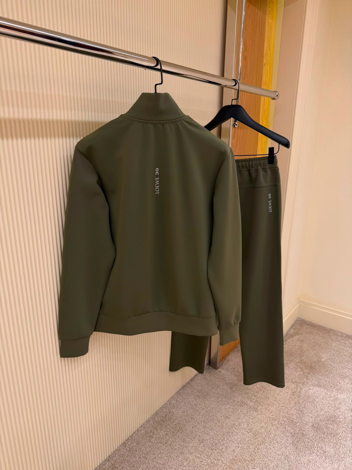 Loewe Anagram Embroidered Technical Jersey Tracksuit
