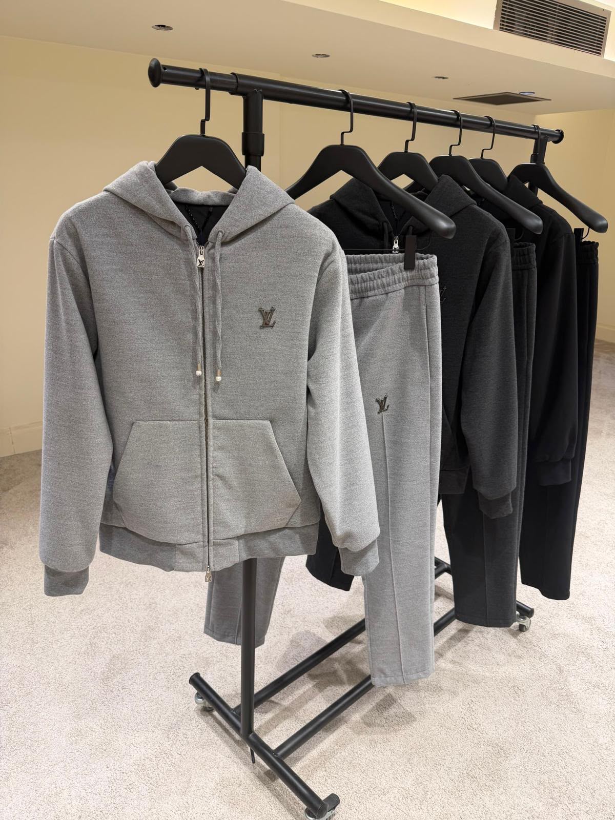 Louis Vuitton Embroidered LV Initial Double Face Cashmere Tracksuit