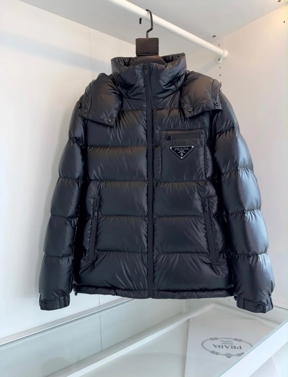 Prada Re-Nylon Down Jacket
