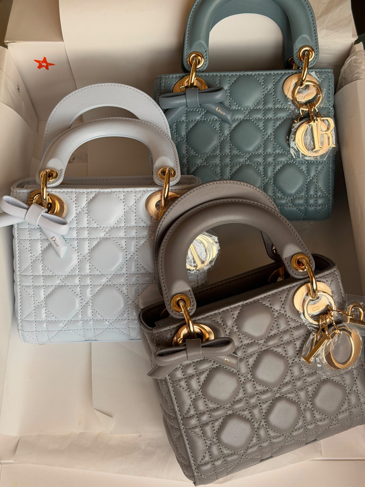 Mini Lady Dior Bags with Chain
