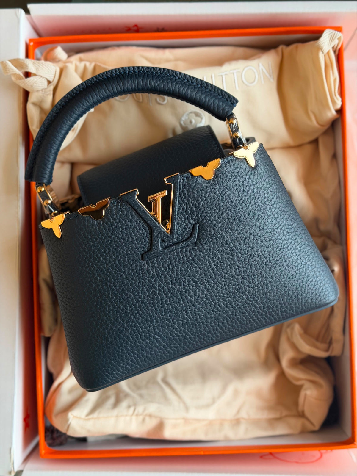 Louis Vuitton Capucines Mini Flower Crown bag