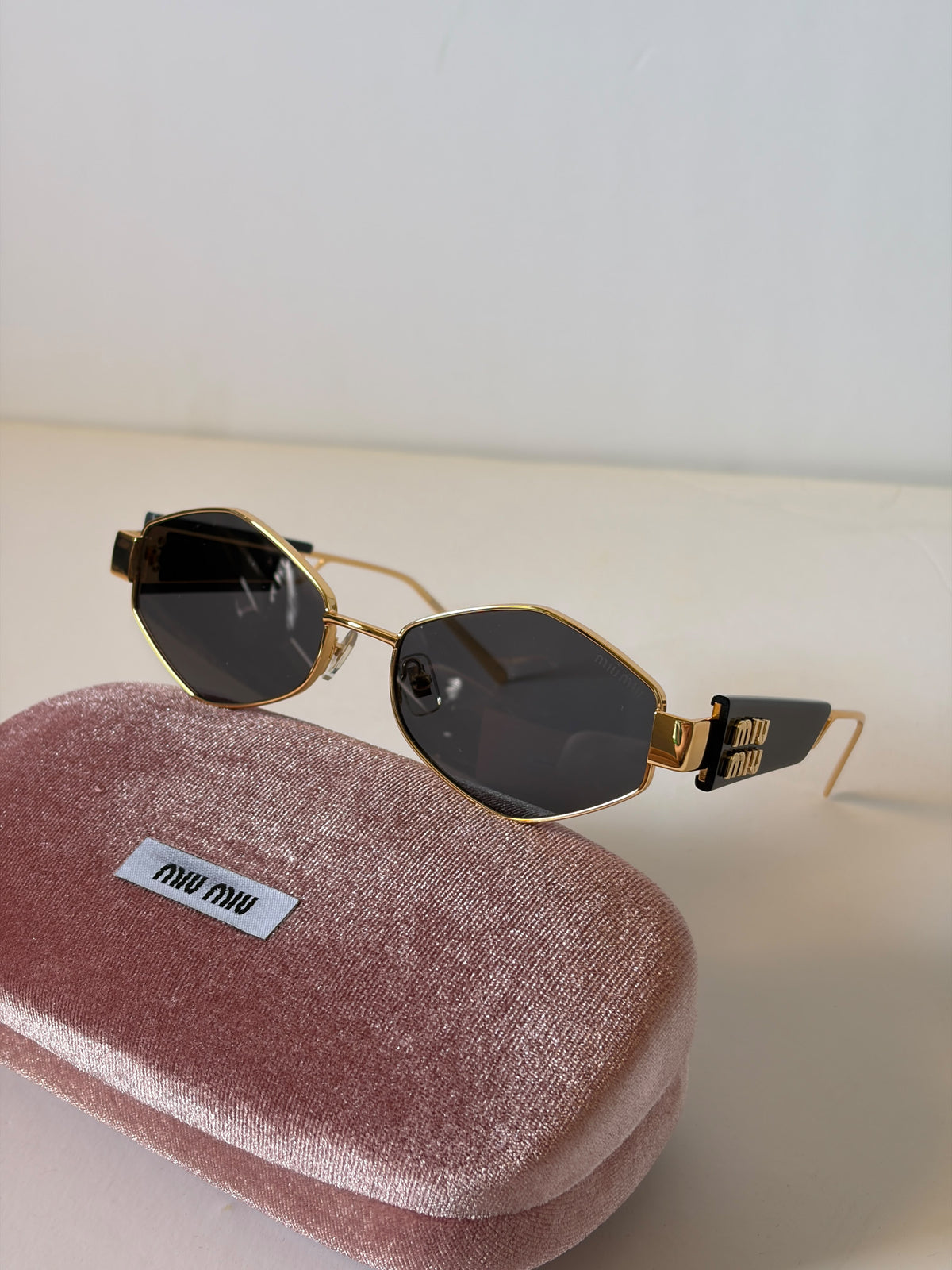 Miu Miu Envie Geometric Sunglasses