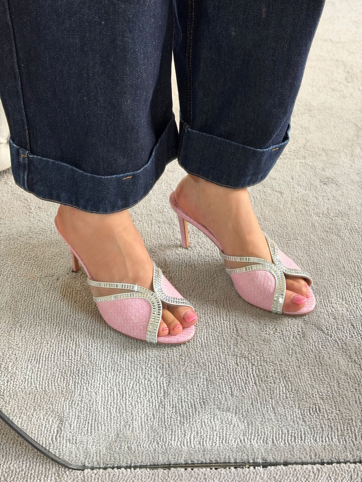 Aquazzura Wild Aurora Mules