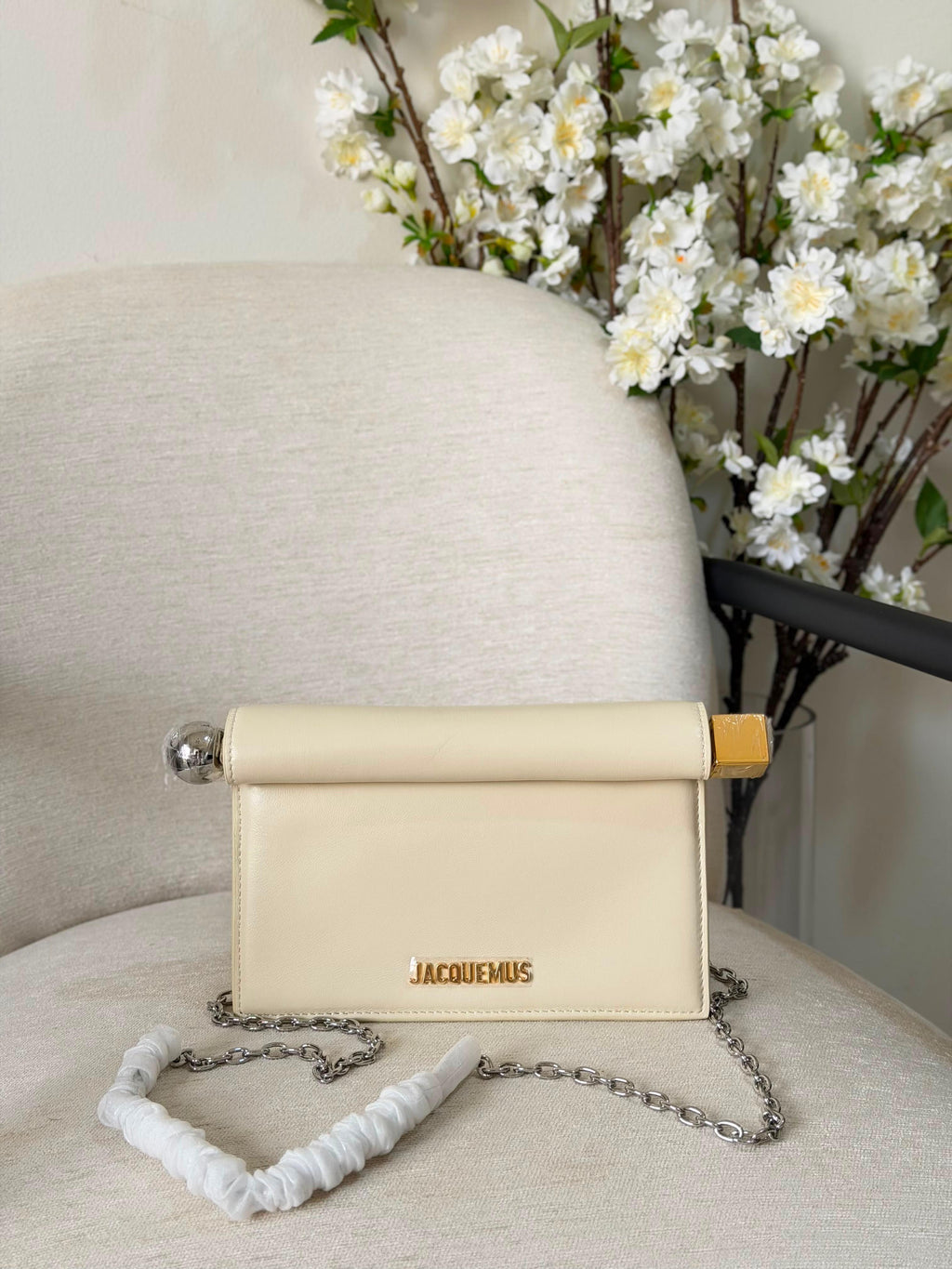 Jacquemus The Rond Carré Clutch Bag