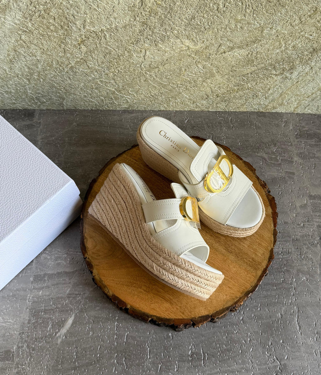 Dior 30 Montaigne Wedge Slides