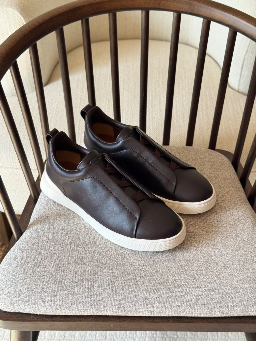 Zegna Triple Stitch Sneakers