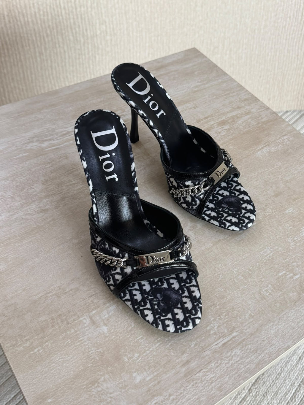 Dior High-Heel Mules