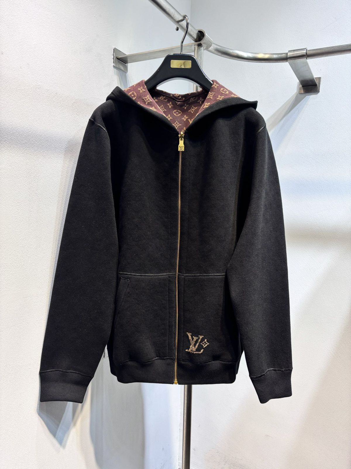 Louis Vuitton Monogram Reversible Double Face Hooded Blouson