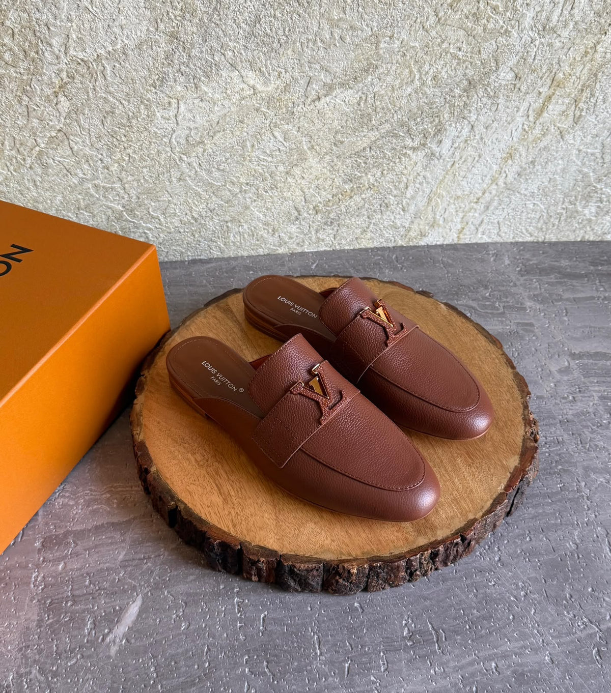 Louis Vuitton LV Mare Open-Back Loafers