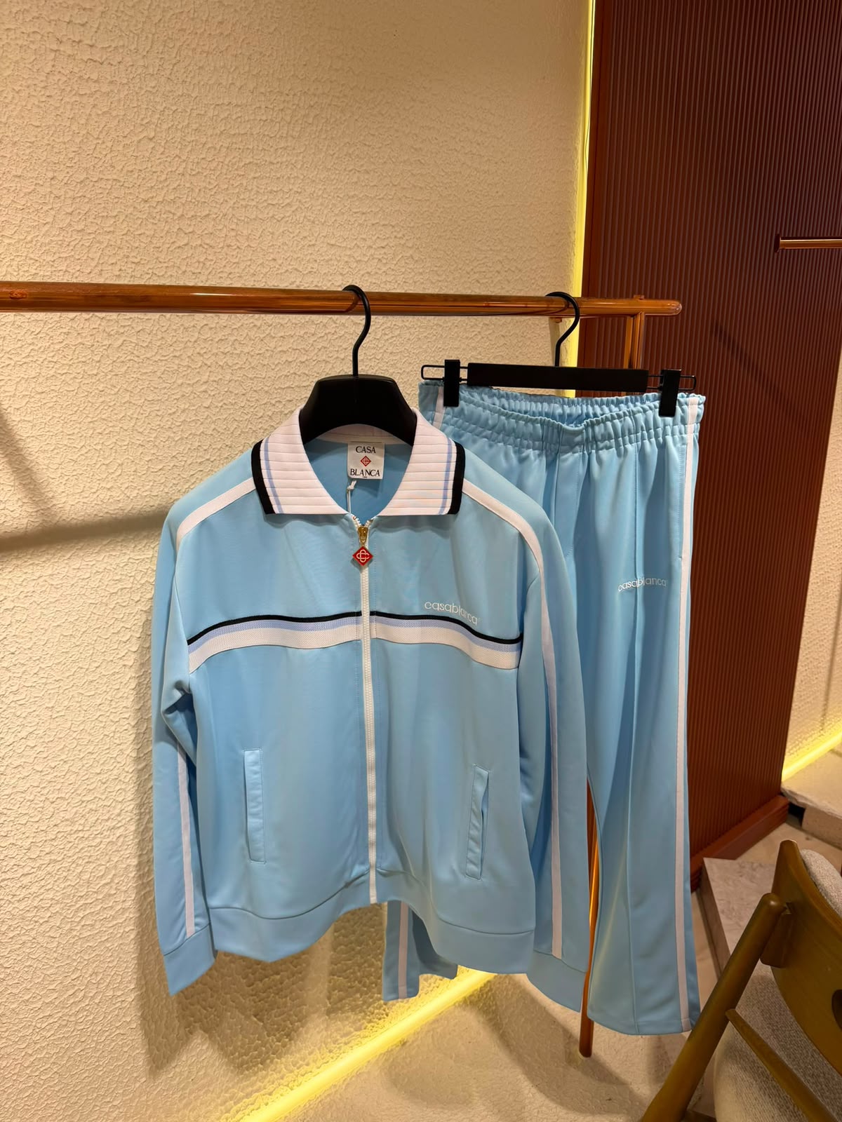 Casablanca Round Pique Tracksuit