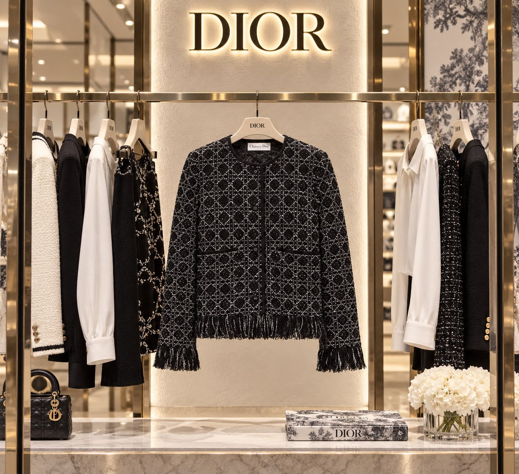 Dior Macrocannage Regular-Fit Jacket