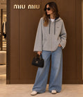 Miu Miu Cashmere Cardigan Hoodie