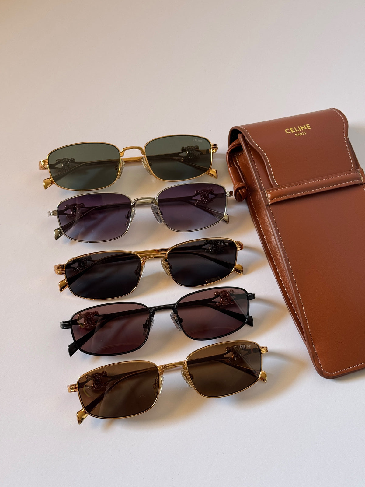 Celine Triomphe Metal Sunglasses