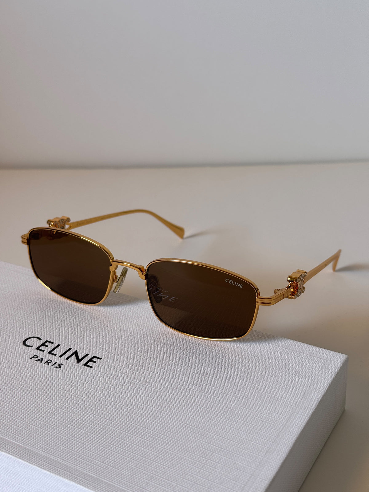 Celine Triomphe Metal Sunglasses
