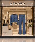 Sandro Sequin-Embellished Boucle-Tweed Jacket and Trousers Set