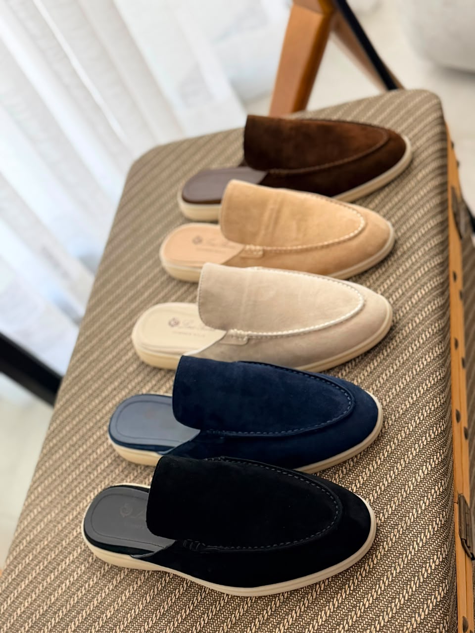 Loro Piana Babouche Walk Loafers