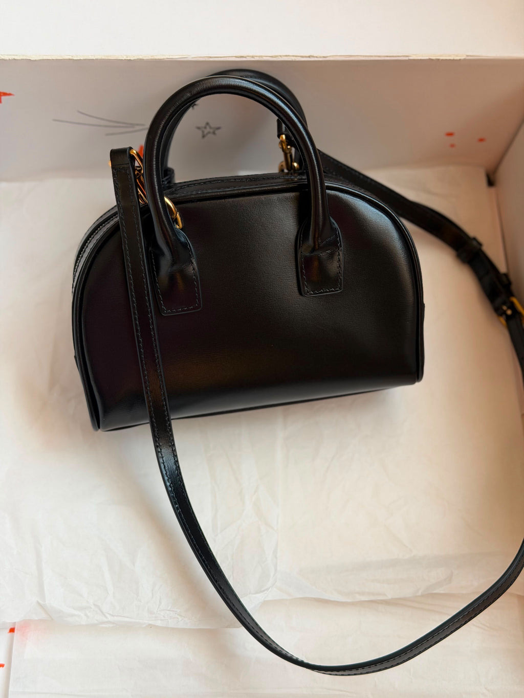 Saint Laurent Mini Sac de Jour Boston Bag