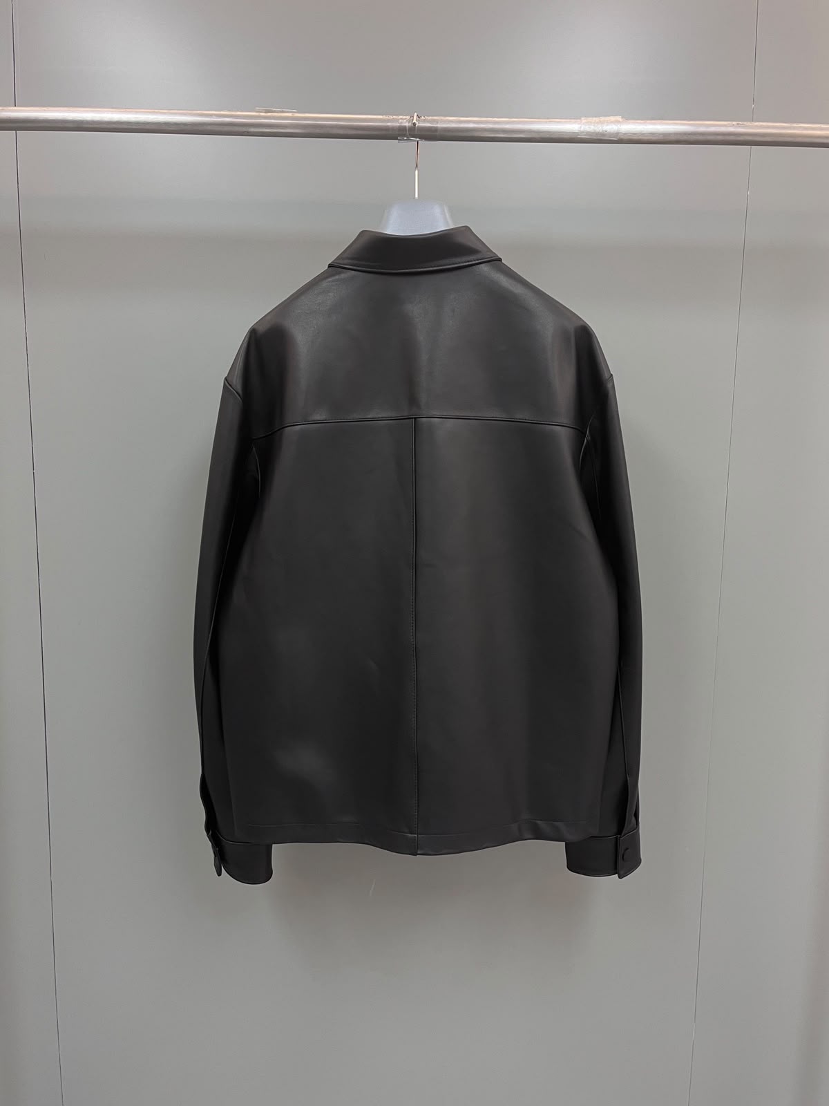 Prada Nappa Leather Shirt